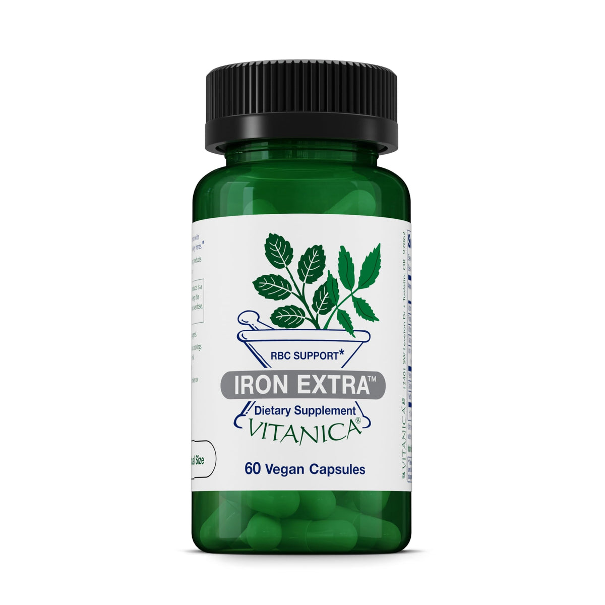 Vitanica Fer Extra 25 mg 60 capsules vue avant