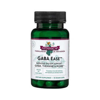 Vitanica GABA Ease 15 capsules vegan vue de face