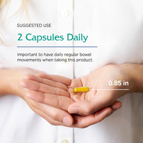 Vitanica HepaFem capsules dans une main