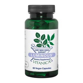 Vitanica Luminous 60 capsules vue avant avec étiquette