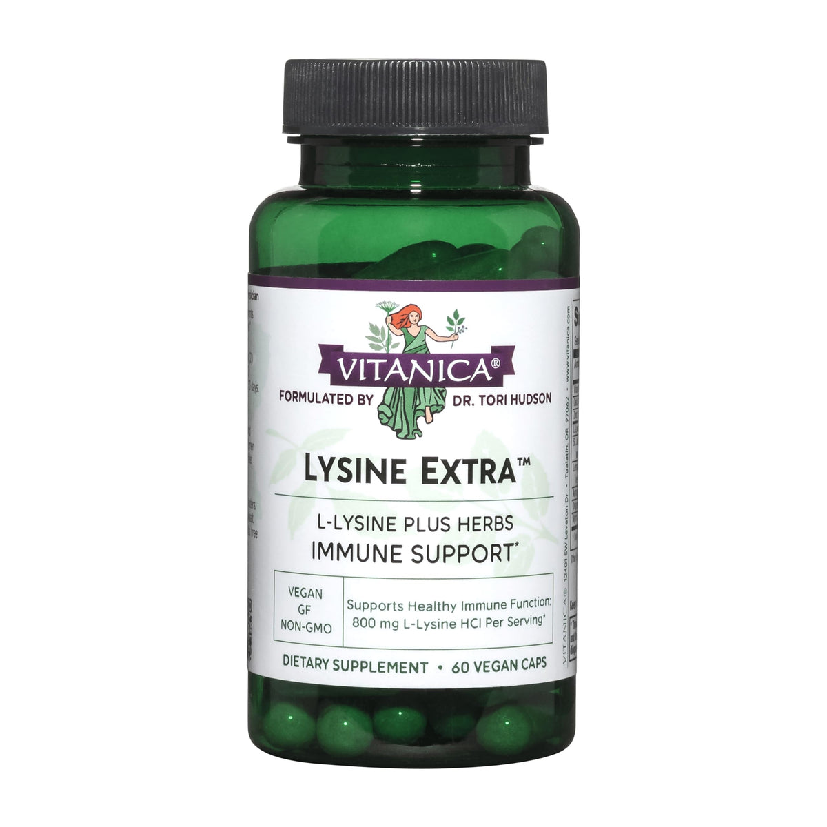 Vitanica Lysine Extra 60 capsules vue de face