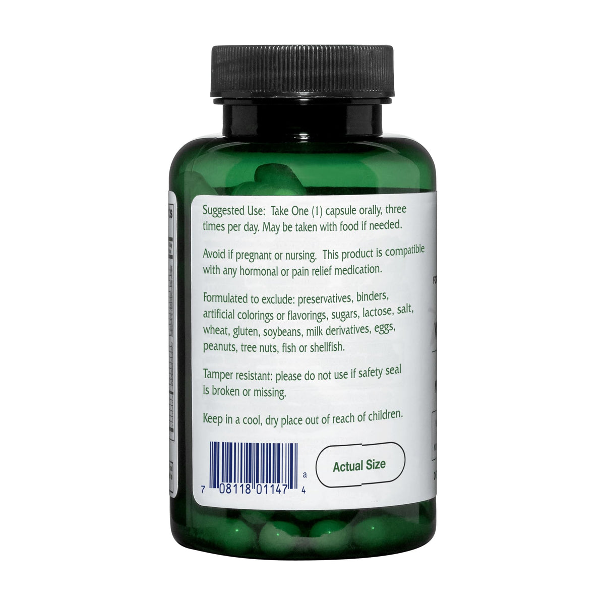 Vitanica NAC-Pea Extra capsules sur fond blanc