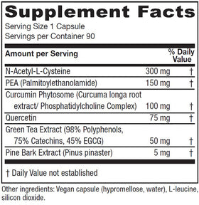 Vitanica NAC-Pea Extra emballage avec informations nutritionnelles