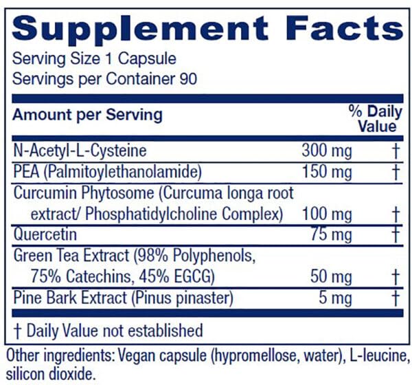 Vitanica NAC-Pea Extra flacon avec capsules