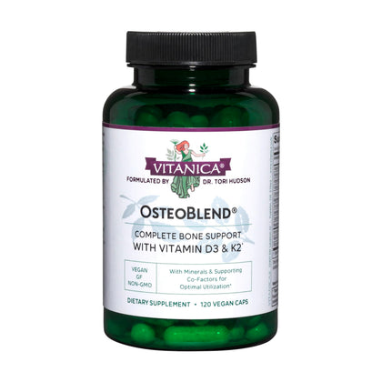 Vitanica OsteoBlend 120 capsules avec étiquette visible