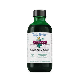 Vitanica Quick Calm Tonic 4 fl oz bouteille vue de face