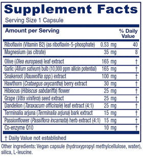 Vitanica Rauwolfia Extra 180 capsules étiquette