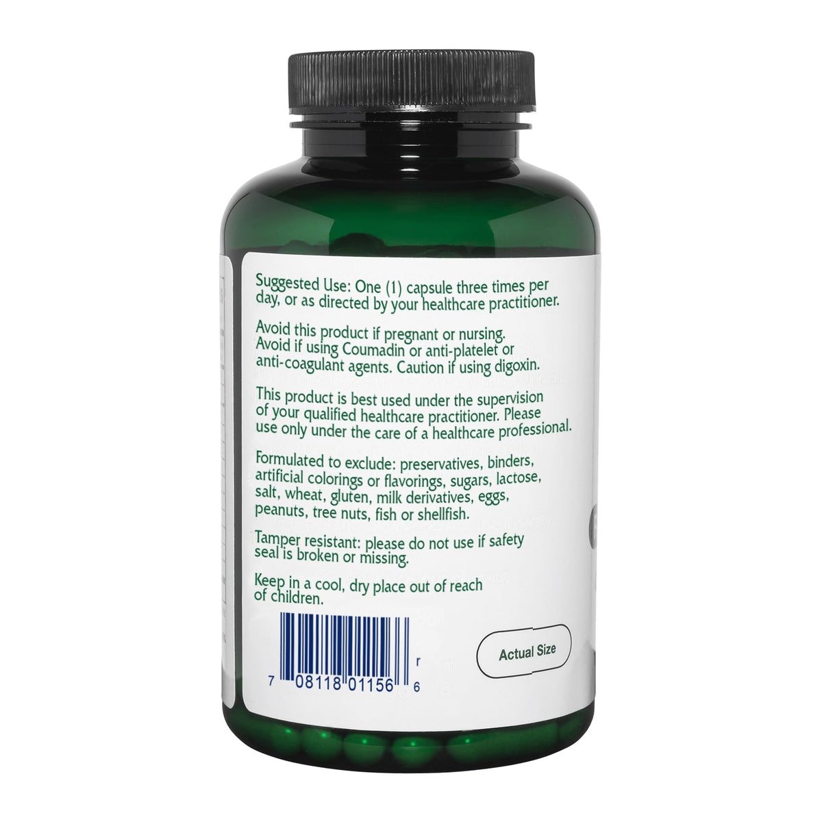 Vitanica Rauwolfia Extra 180 capsules ouvert