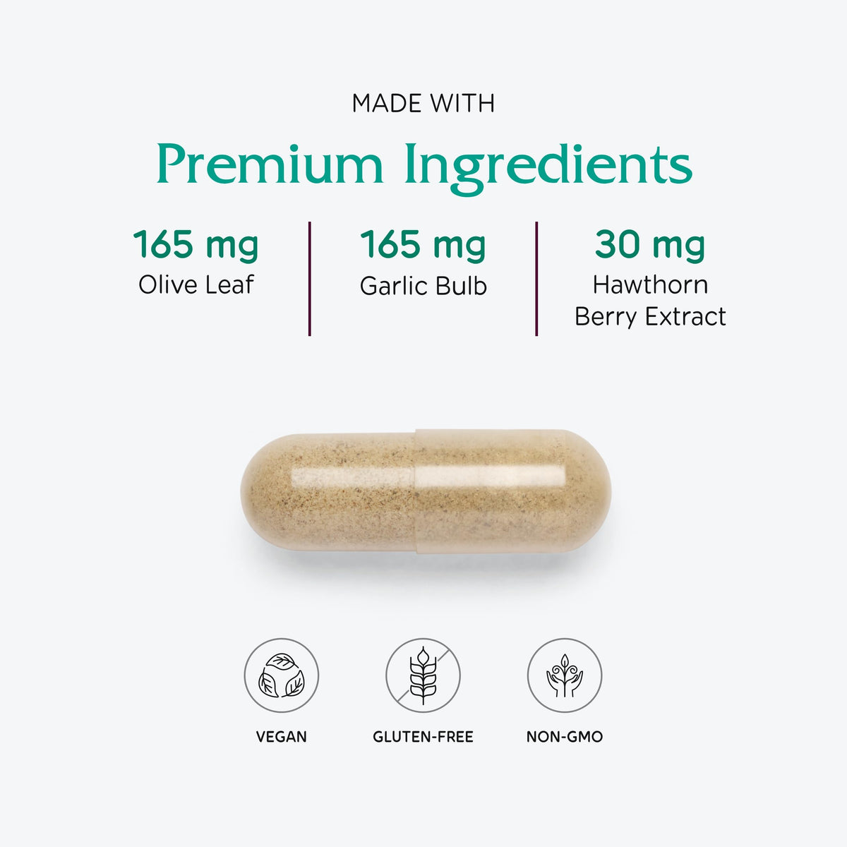 Vitanica Rauwolfia Extra capsules ouvertes montrant le contenu