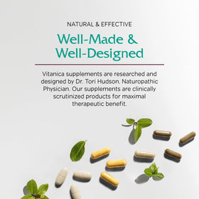 Vitanica Rauwolfia Extra flacon avec capsules à côté