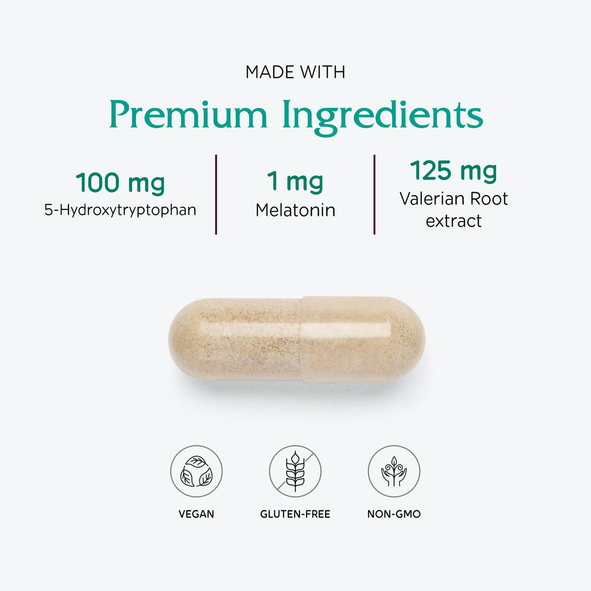 Vitanica SleepBlend 60 capsules sur une table