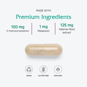 Vitanica SleepBlend 60 capsules sur une table