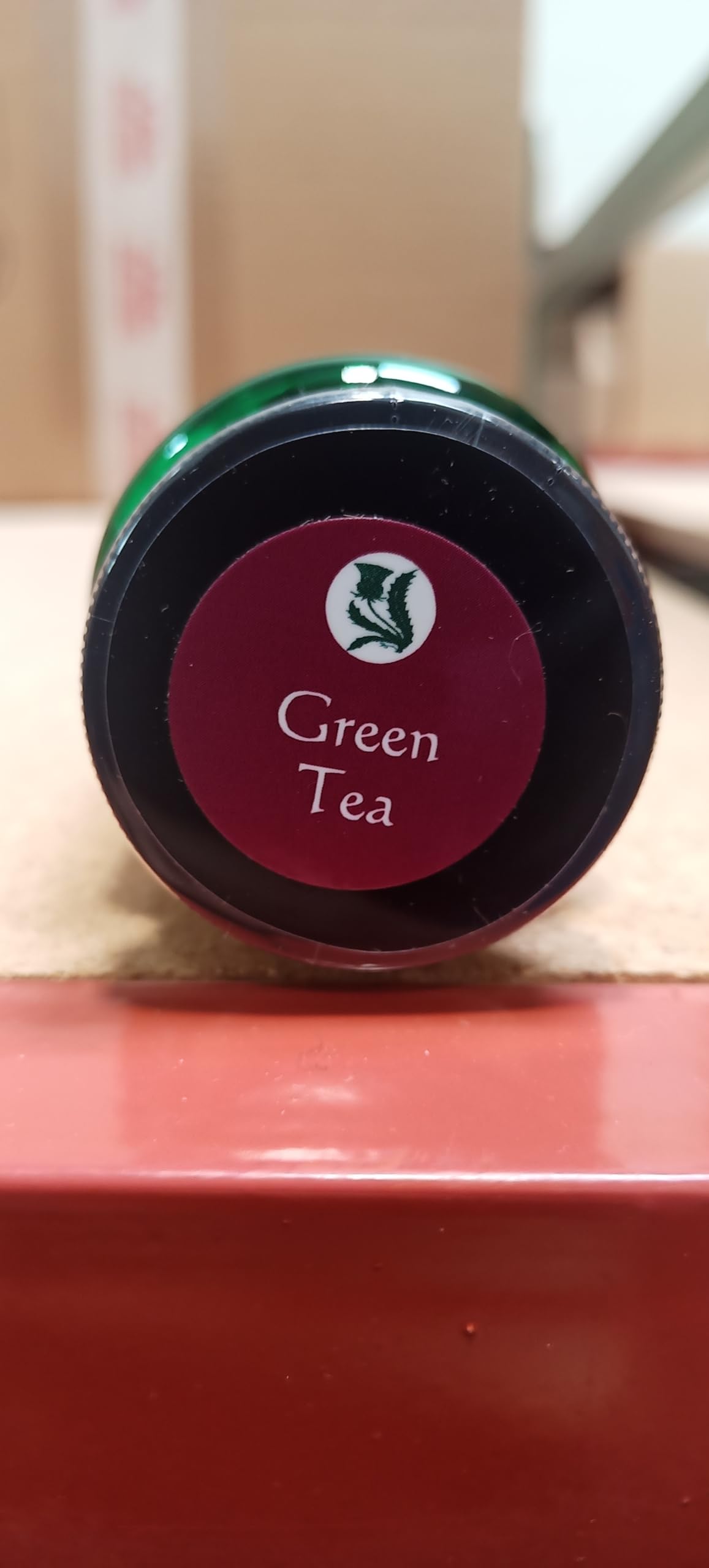 Vitanica Thé Vert capsules avec verre d'eau