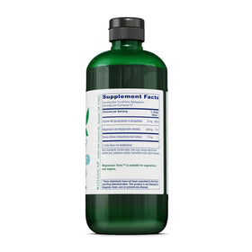 Vitanica Tonic Magnésium Bisglycinate 16 fl oz étiquette avec ingrédients