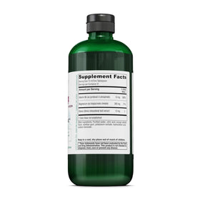 Vitanica Tonic Magnésium Bisglycinate 473 ml étiquette et dosage