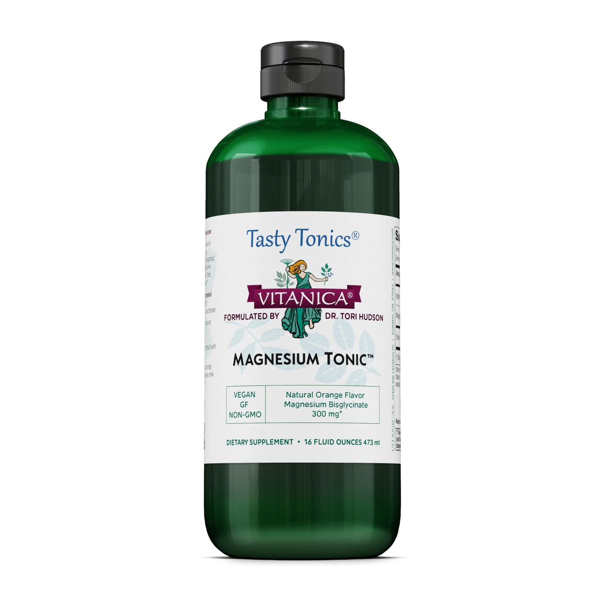 Vitanica Tonic Magnésium Bisglycinate 473 ml vue avant
