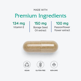 Vitanica Women's Phase I 120 capsules vue de côté