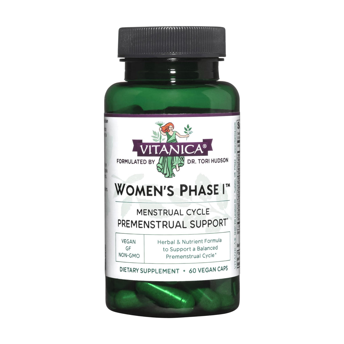 Vitanica Women's Phase I 60 capsules vue de face