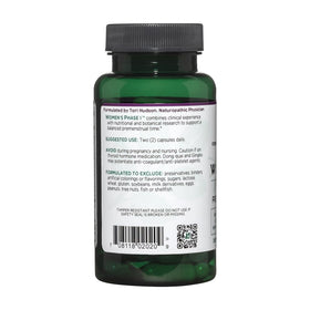 Vitanica Women's Phase I capsules sur une surface blanche