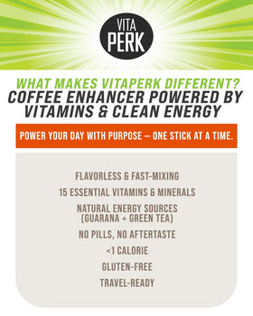 VitaPerk Poudre Énergétique sachet ouvert