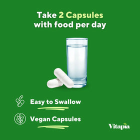 Vitapia Brocoli Bio Capsules - mise en situation sur une table