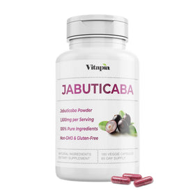 Vitapia complément alimentaire en poudre de Jabuticaba, 180 capsules végétales