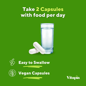 Vitapia Extrait de Cactus Nopal - Capsules dans une main