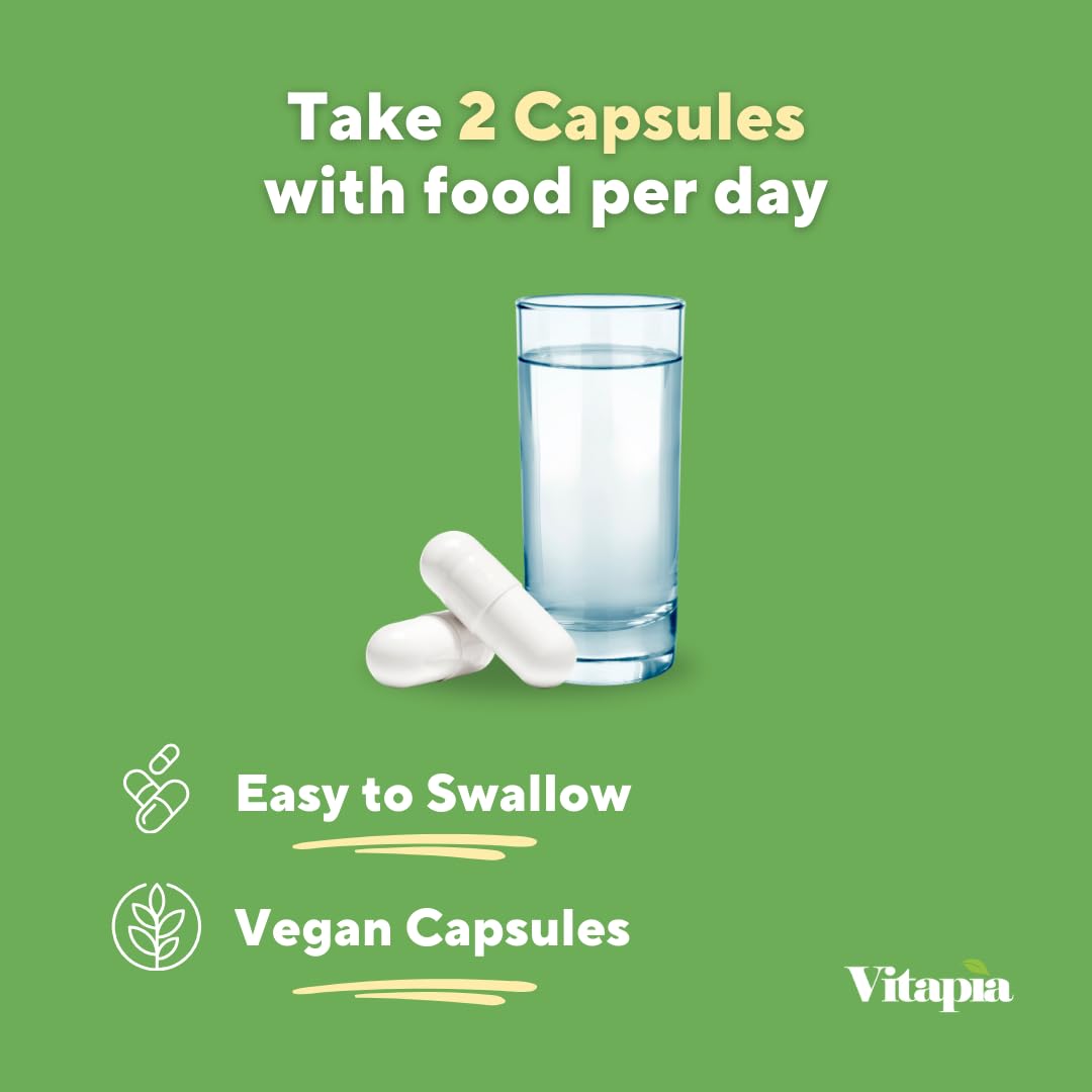 Vitapia Extrait de Gombo 120 Capsules Végétales avec légumes frais en arrière-plan