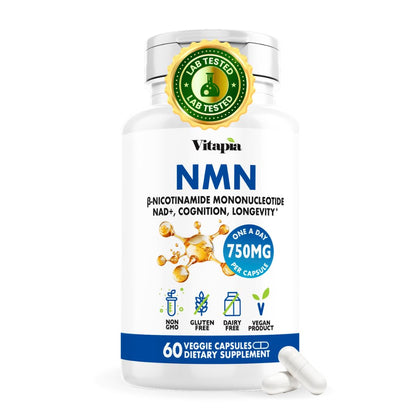 Vitapia NMN 750mg complément alimentaire boîte vue de face