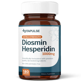 VitaPulse Hesperidin Plus 1000mg 180 gélules végétariennes vue de face