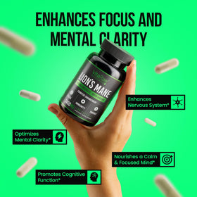 VitaRaw Lion's Mane 2400 mg - Présentation des capsules