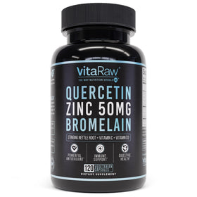 VitaRaw Quercétine 500mg capsules front view