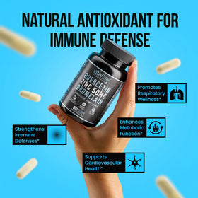VitaRaw Quercétine 500mg capsules packaging