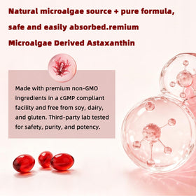 VITARENEW Astaxanthin 24mg Complex gélules sur une table