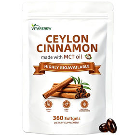 VITARENEW Cannelle de Ceylan Capsules 360 devant du flacon