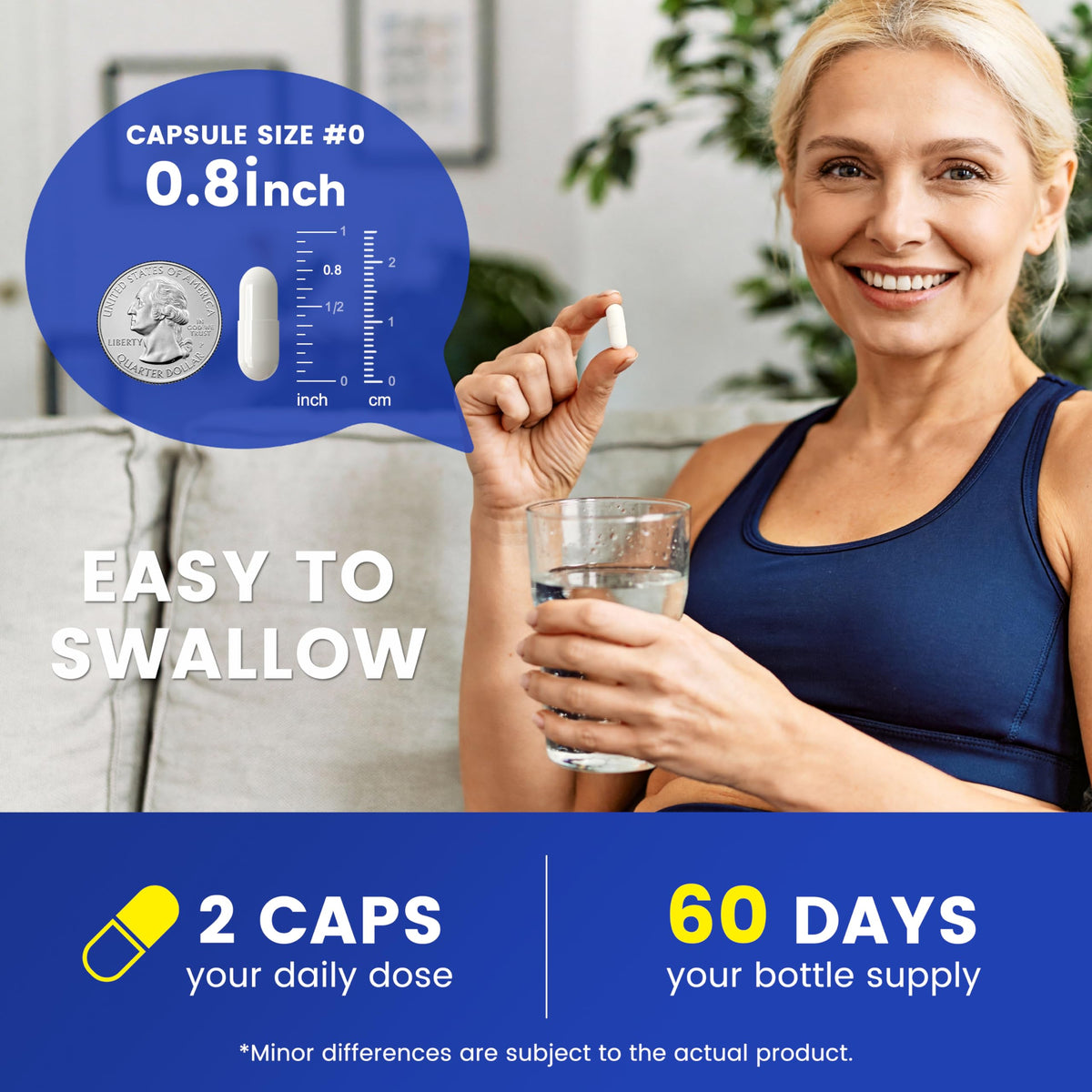 Vitarevive Magnésium Glycinate 600 mg gélules dans leur emballage
