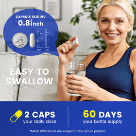 Vitarevive Magnésium Glycinate 600 mg gélules dans leur emballage