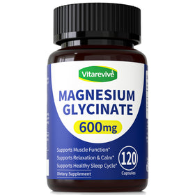 Vitarevive Magnésium Glycinate 600 mg gélules de face