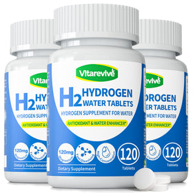 Vitarevive tablettes d'hydrogène moléculaire 12PPM en boîte