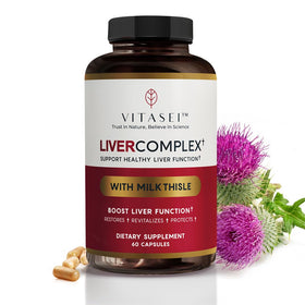 VITASEI Complément Alimentaire Complexe Hépatique 60 Capsules, vue de face