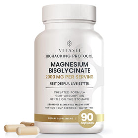VITASEI Magnésium Bisglycinate 90 capsules vue de face
