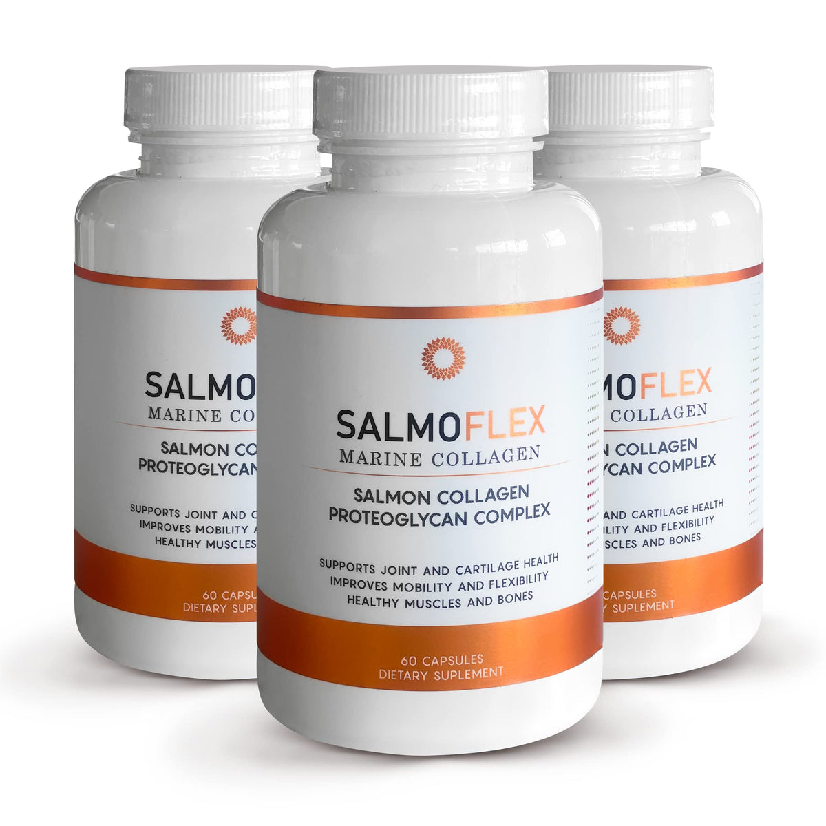 VITASEI Salmoflex Collagène Marin 60 Capsules - vue de face