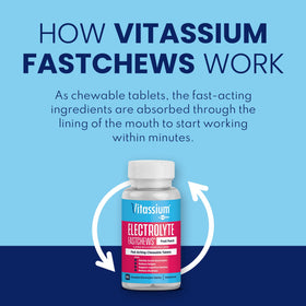 Vitassium FastChews tablettes sur une surface de cuisine