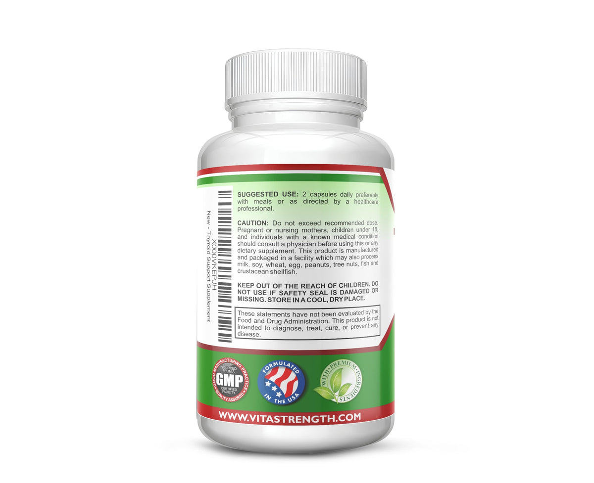 VitaStrength Soutien Thyroïdien 41g en mise en scène sur une table
