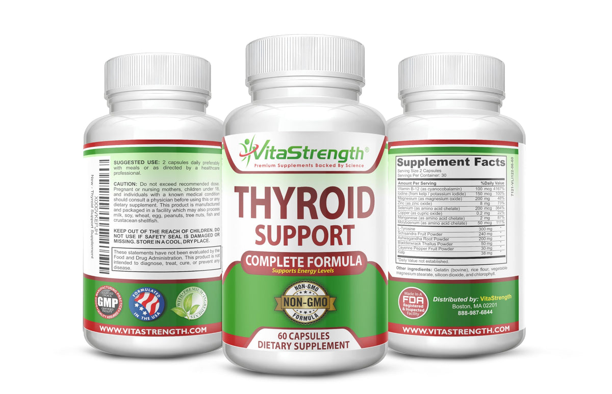 VitaStrength Soutien Thyroïdien 41g vue avant