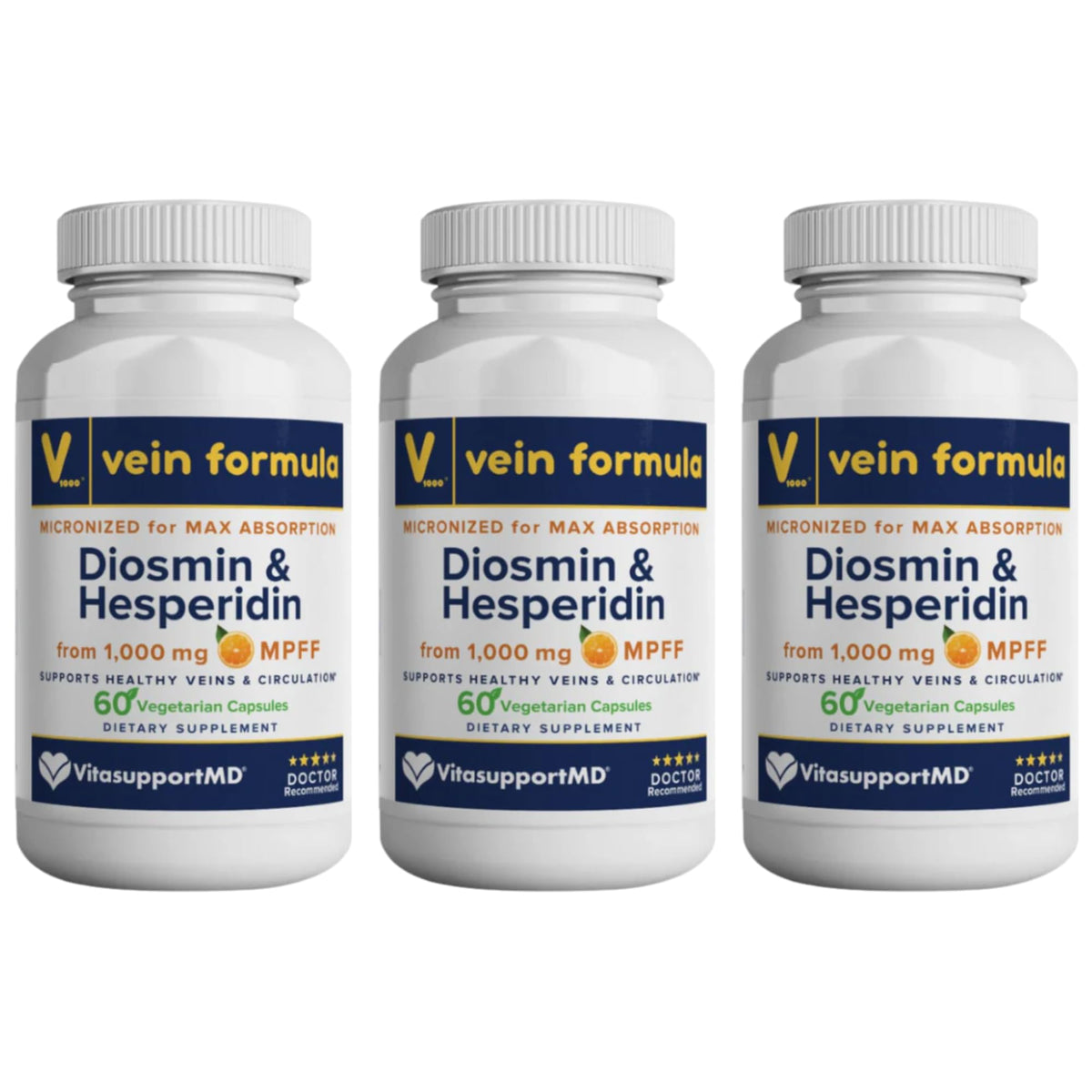 VITASUPPORTMD Vein Formula 1000mg gélules vue avant