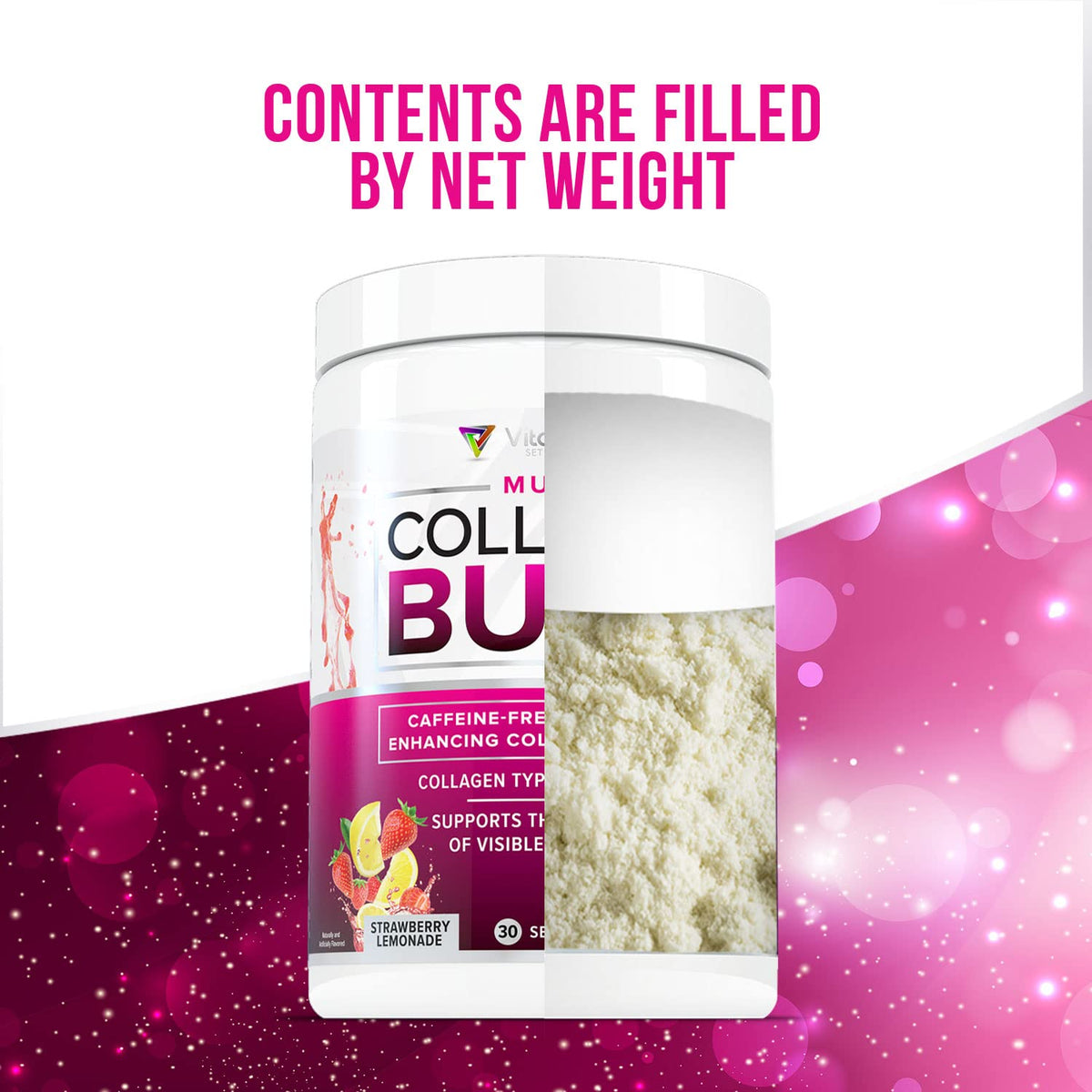 Vitauthority Multi Collagen Burn nutritional information