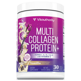 Vitauthority poudre de collagène multi pour femmes 358g vue avant