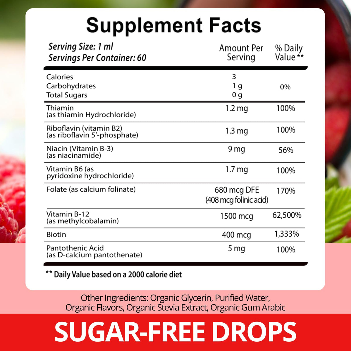 VITBOOST B12 Vegan 20000 mcg liquide gouttes sur fond neutre