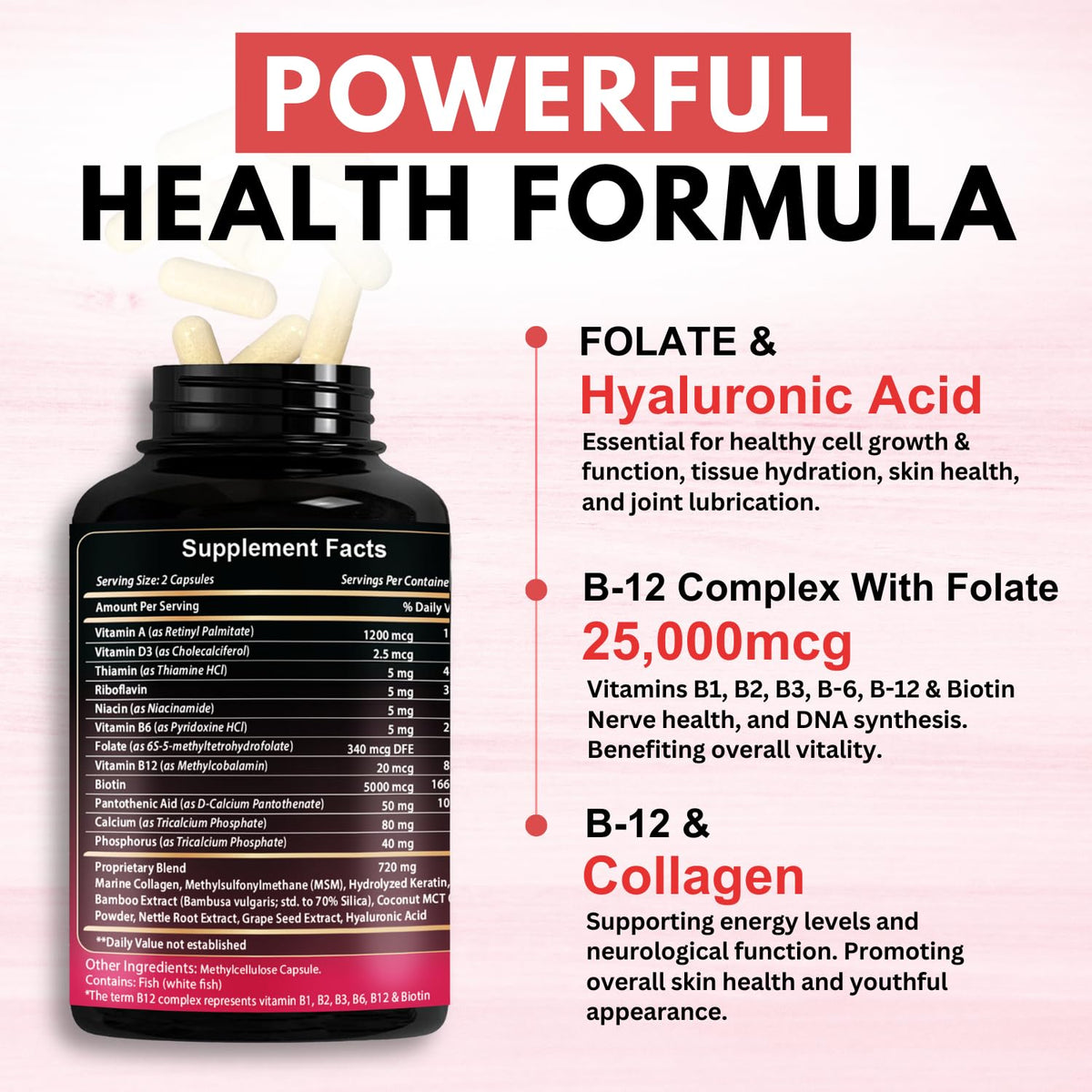 VITBOOST vitamine B12, style de vie avec une personne prenant le complément